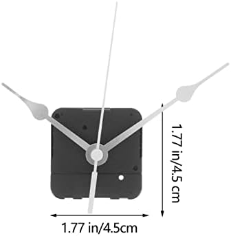 Supvox Reverse Rotating Quartz Wall Clock Movement Kit - Silver