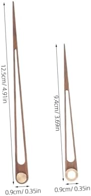 5 Set Replacement Clock Hands Kit Wooden Copper Wall Clock Parts