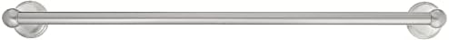 Amazon Basics Modern Towel Bar 24 x 70 Zinc Alloy Satin Nickelamazonbasicscom