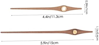 5-Set Wooden Clock Pointers for DIY Enhancement