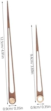 12-Inch Walnut Clock Hands Set for Repair
