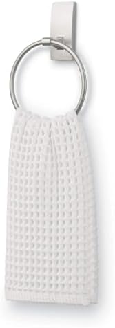 Transform Your Bathroom with SATIN NICKEL Towel Holder - Rust Water Resistant Organizer