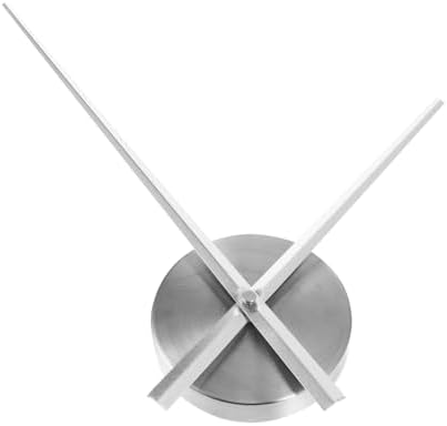 Oversized DIY Wall Clock Parts - clock movement 3D design Silver Alloy