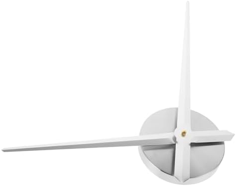 STOBAZA DIY Battery Operated Wall Clock Movement with Silver Metal Hands