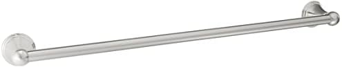 Amazon Basics Modern Towel Bar 24 x 70 Zinc Alloy Satin Nickelamazonbasicscom