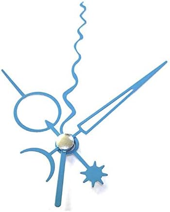 10 Piece Clock Movement Parts Kit - Silent Wall Clock Repair