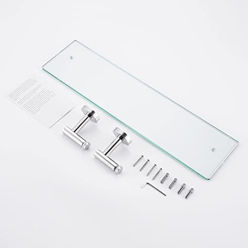 KES Premium Tempered Glass Shelf for Bathroom