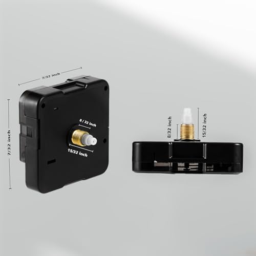 Silent Clock Mechanism Kit for DIY Repair 12mm Shaft