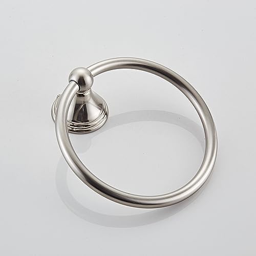 Bluebyrne Hand Towel Holder Brushed Nickel 1 Pack