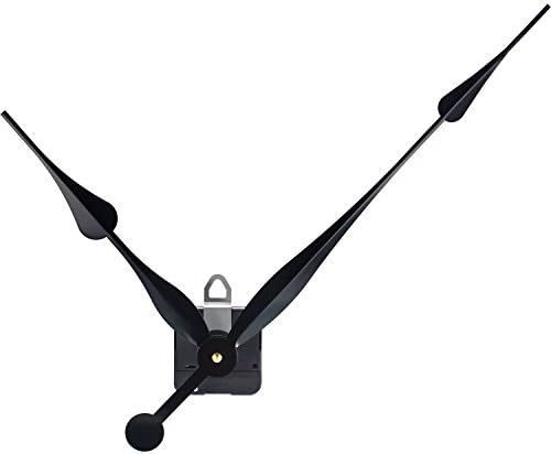 Hicarer High Torque Quartz Long Shaft Clock Mechanism Replacement for DIY