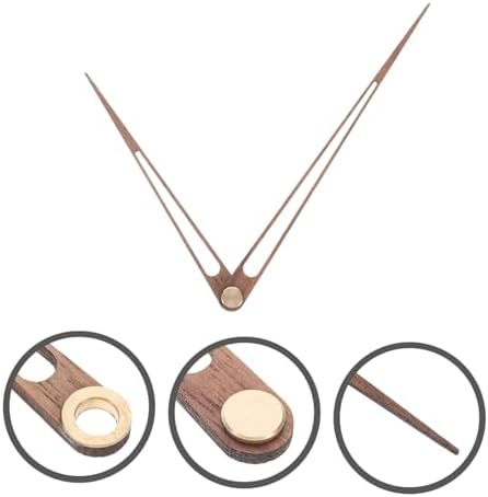 5 Set Replacement Clock Hands Kit Wooden Copper Wall Clock Parts