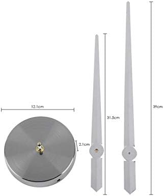 Perfectii Wall Clock Silent Moves Home Decor Giant Timepiece