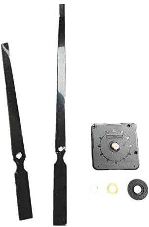 10-Piece 135mm Shaft Quartz Clock Mechanism