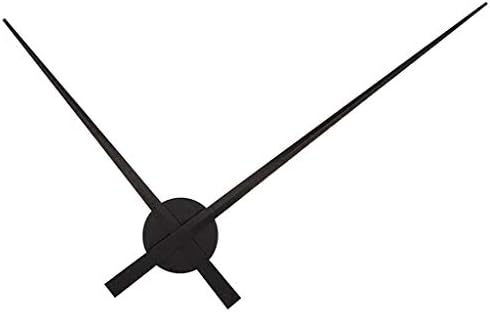 Easy Setup Large Clock Hands Black