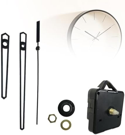 DIY Wall Clock Movement Kit for Frameless Draw Clock Repair