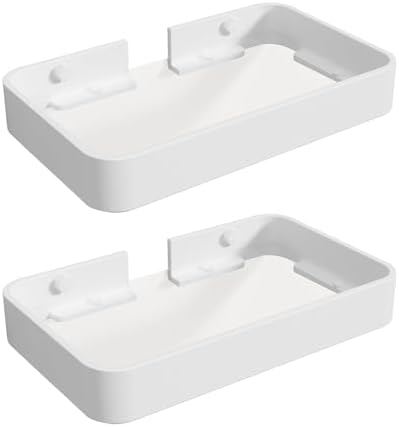 Z Metnal Rust-Resistant Floating Wall Organizer for Bathrooms