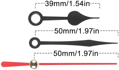 Quartz Wall Clock Movement Mechanism Replacement Battery Operated DIY Parts