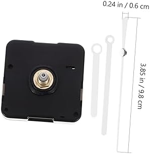 Classic Wall Clock Mechanism with Durable Plastic Hands
