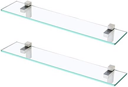 KES Tempered Glass Shelves for Bathroom Space-Saving Best Choice