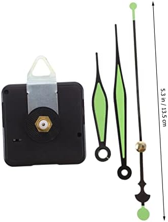 Silent Clock Kit for Repair and Battery Operated with Glowing Hands