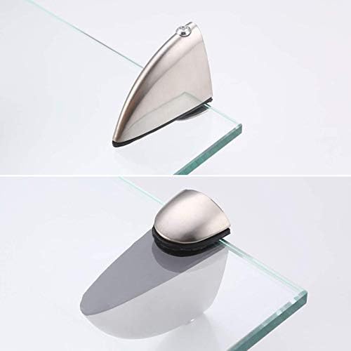Sturdy Tempered Glass Organizer Shelf