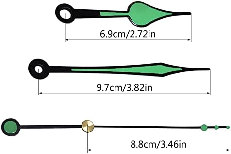GOLOVENLD Clock Hands Repair Set for Clocks Decorations