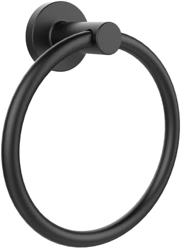 SetSail Matte Black Towel Holder