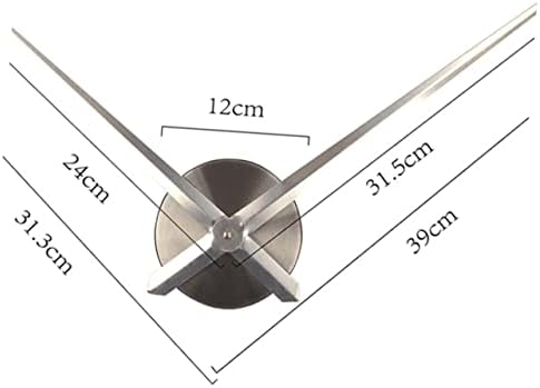 Cross Clock Mechanism Kit for Modern Decor Wall Clocks