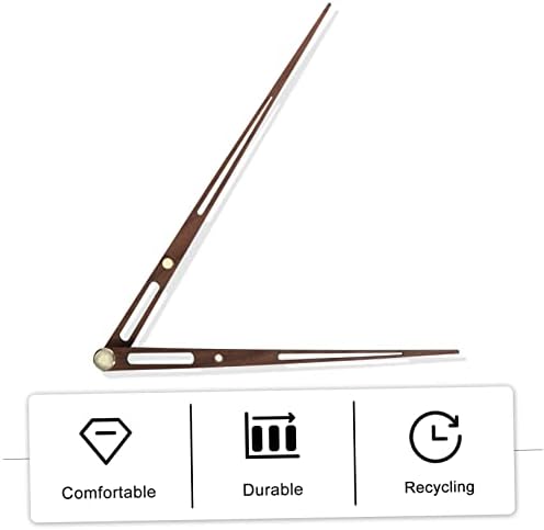 Mikikit 50cm Wall Clock Hand Replacement Set - Modern Nordic Style