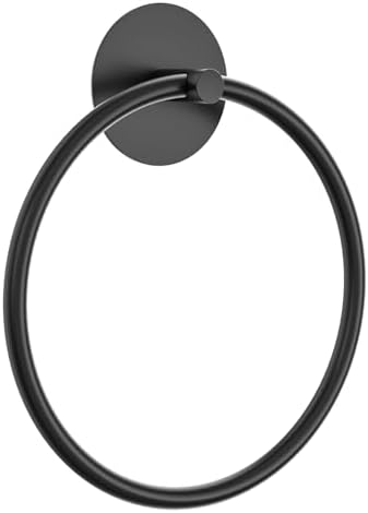 Susswiff Matte Black Stainless Steel Bathroom Towel Holder