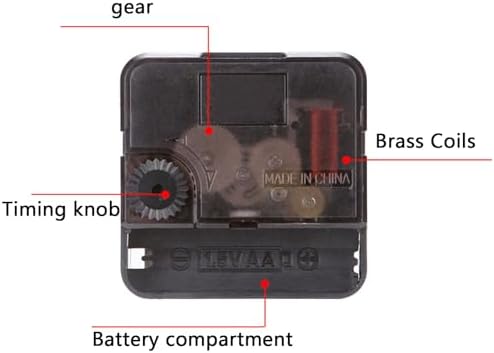 Precision Clock Mechanism Replacement Kit for accuracy style