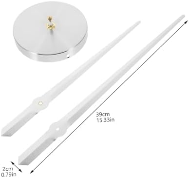 Pro-Aligned Clock Repair Kit Metal Mechanism Set for DIY Clocks
