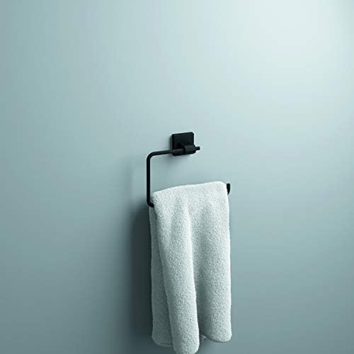 Franklin Brass Maxted Towel Ring Matte Black