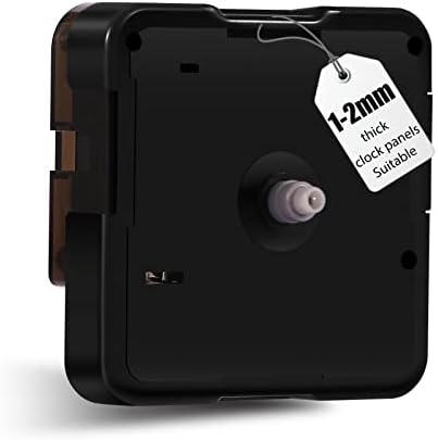 DEEWISH Battery-Operated Quartz Clock Movement Replacement No Hands