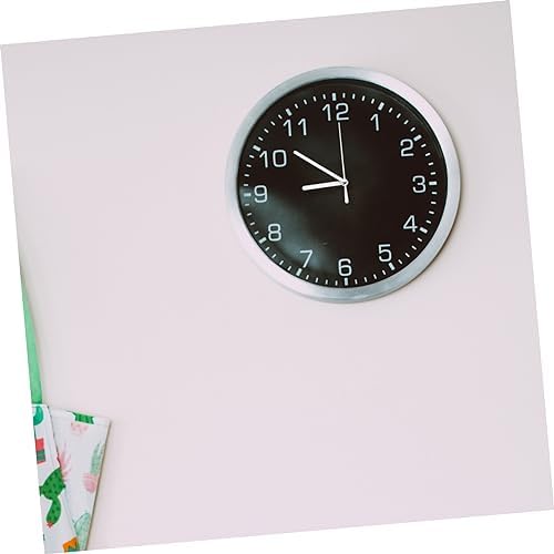 Angoily Clock White Wall Clock Hands Plastic Mechanism Kit