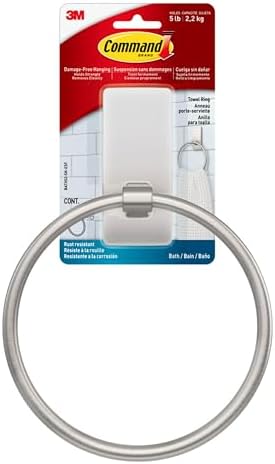 Transform Your Bathroom with SATIN NICKEL Towel Holder - Rust Water Resistant Organizer