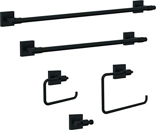 Franklin Brass Maxted Towel Ring Matte Black