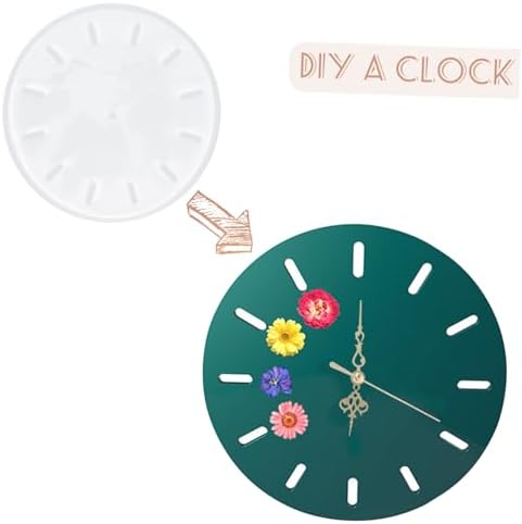 Crafty Clock Creations DIY Silicone Mold Kit for clock faces