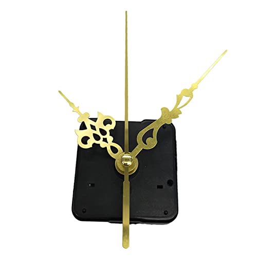 Fenteer Wall Clock Mechanism for DIY Battery-Powered Projects in Gold