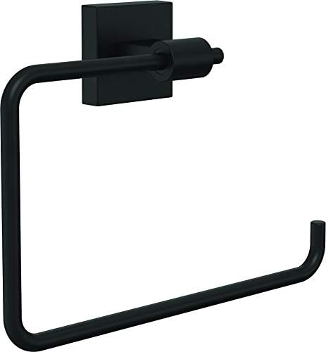 Franklin Brass Maxted Towel Ring Matte Black