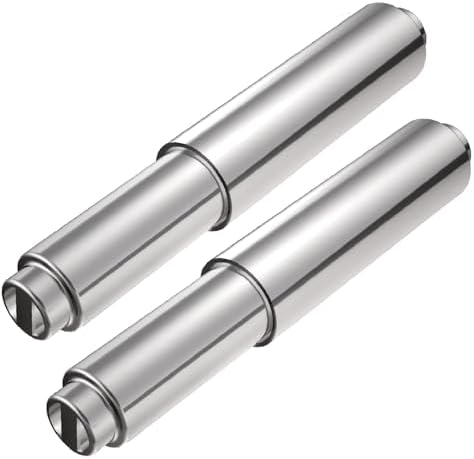 TuoxinEM Spring Loaded Toilet Paper Holder Chrome Silver