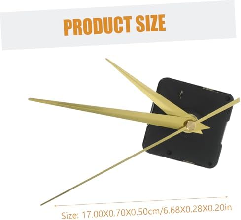 Perfect Silent Quartz Wall Clock Mechanism Replacement for DIY Projects