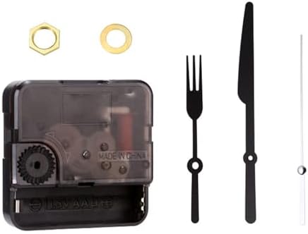 Premium Quiet Quartz Clock Mechanism Kit for Crafters and Clock Enthusiasts