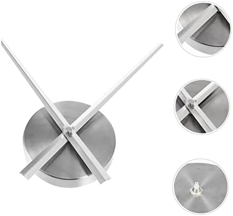GREAT VALUE DIY Wall Clock Kit - 10cm Silver Base Plate More