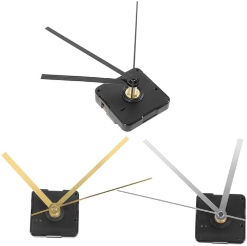 3 Sets Silent Clock Movement Mechanism DIY Clock Hands Kit Clock Parts Replacement