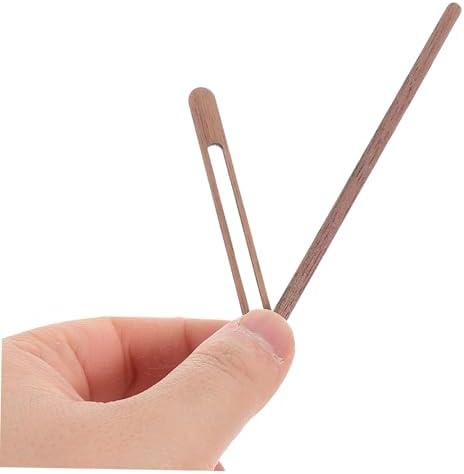 DOITOOL 5-Set Walnut Clock Hands Kit with Silent Movements