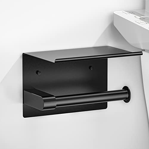 Effortlessly Mount Your Toilet Paper with 5-in-1 Storage Solution