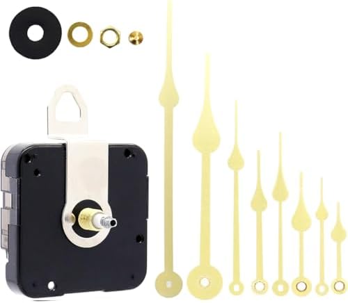 DIY Wall Clock Parts Set - Precision Timer for Home Office Use