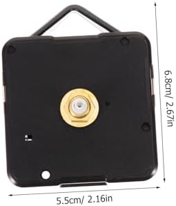 WOONEKY Easy to Install Durable Wall Clock Movement Kit with Mute Precision
