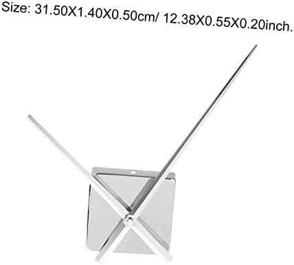 IWOWHERO Clock Mechanism Replacement Metal Plastic Kit for DIY Home Clock Replacement